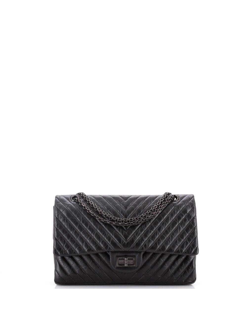 Chanel So Black Reissue 2.55 Flap Bag #292148C50B